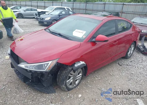 2019 Hyundai Elantra Value Edition from USA, damaged, VIN KMHD84LF1KU763668